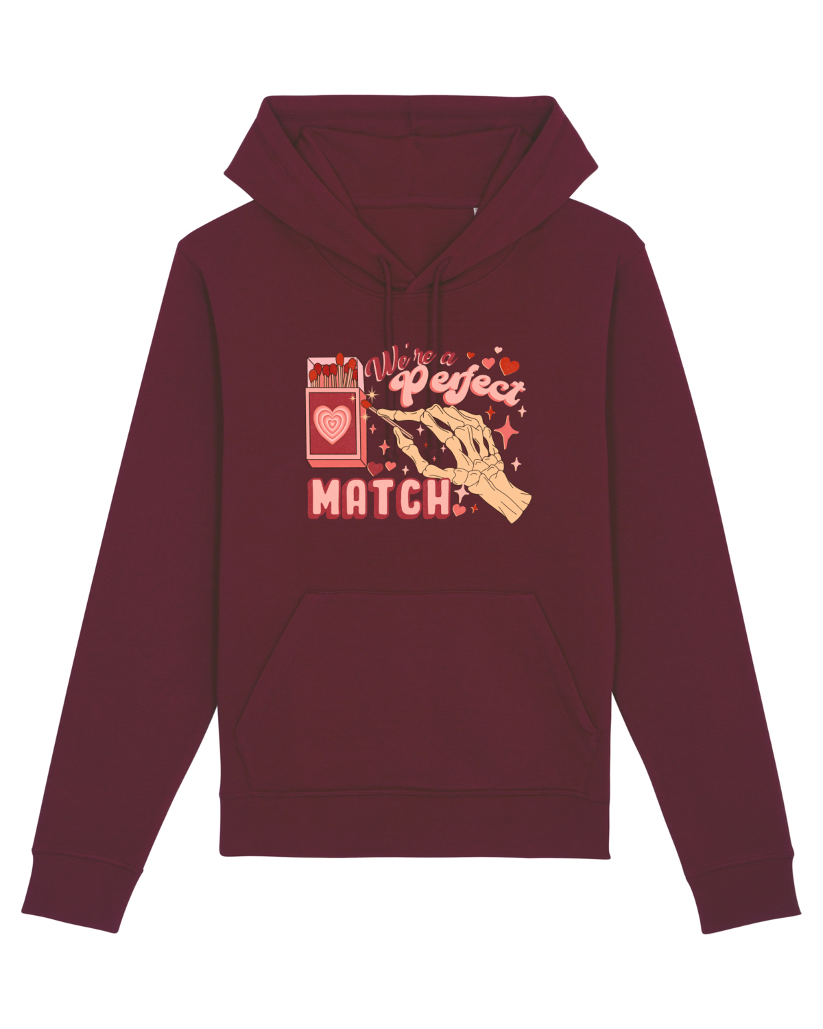 Hanorac Unisex Drummer Burgundy