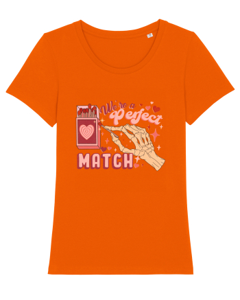 We're Perfect Match Bright Orange