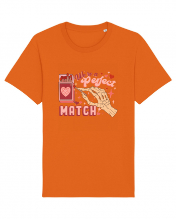 We're Perfect Match Bright Orange