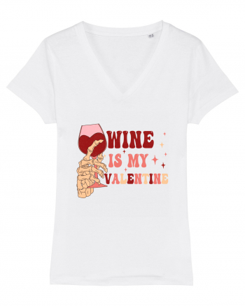 Wine Is My Valentine White