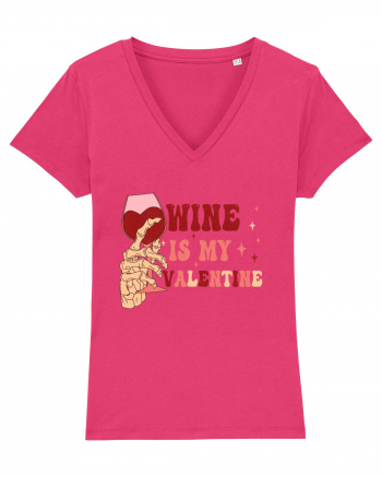 Wine Is My Valentine Raspberry