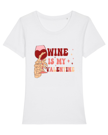 Wine Is My Valentine White