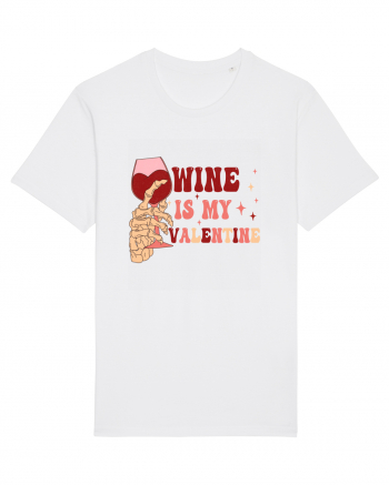 Wine Is My Valentine White