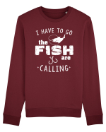 The fish are calling Bluză mânecă lungă Unisex Rise