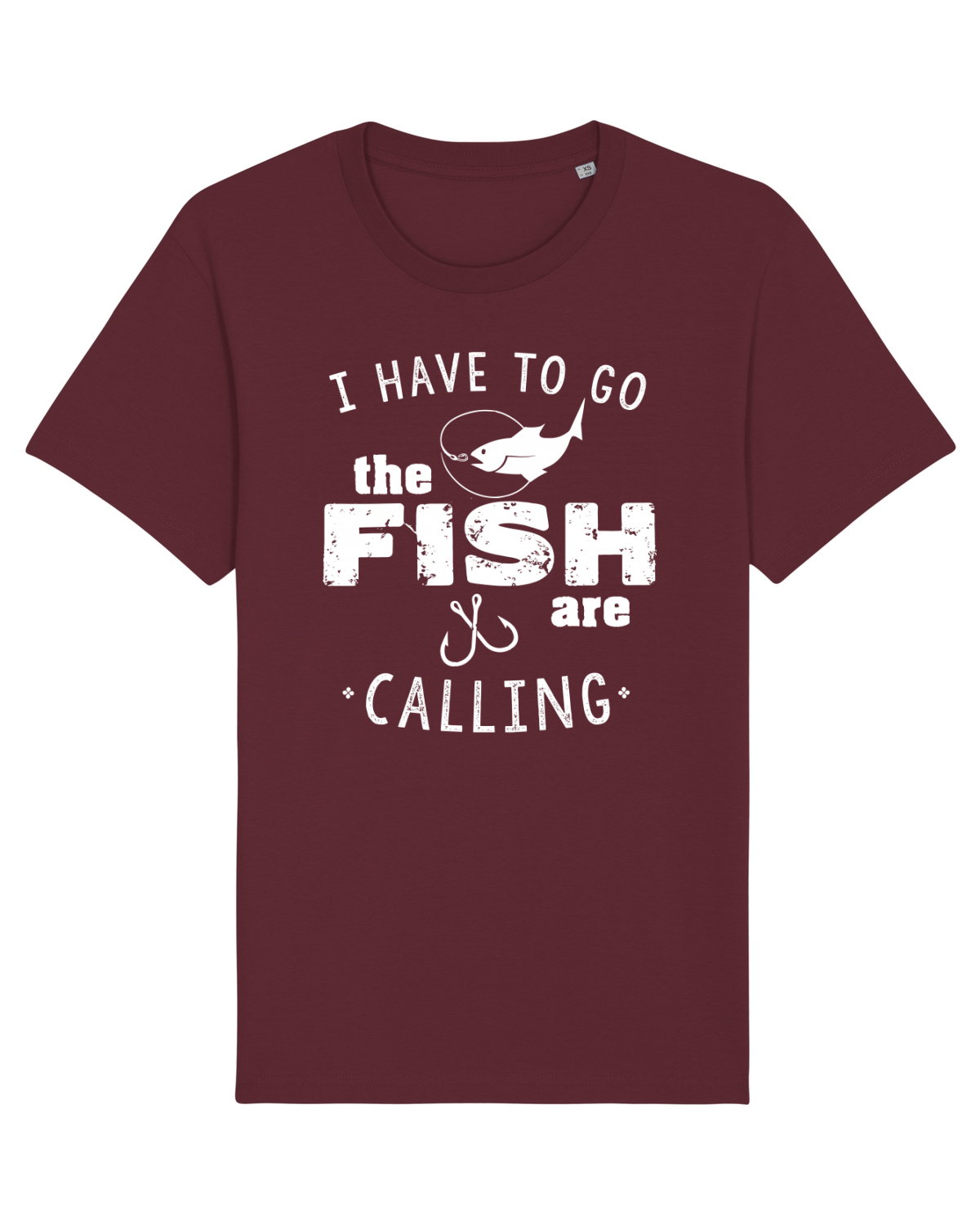 Tricou mânecă scurtă Unisex Rocker Burgundy