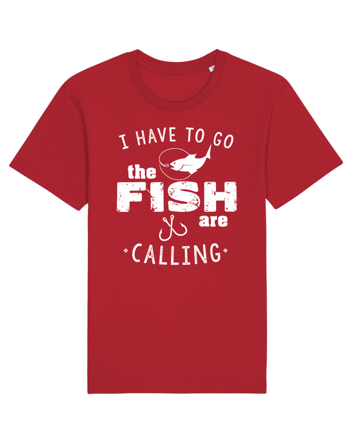 Tricou mânecă scurtă Unisex Rocker Red