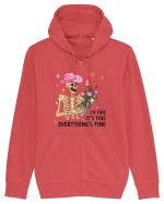 I'm Fine It's Fine Everything's Fine Hanorac cu fermoar Unisex Connector