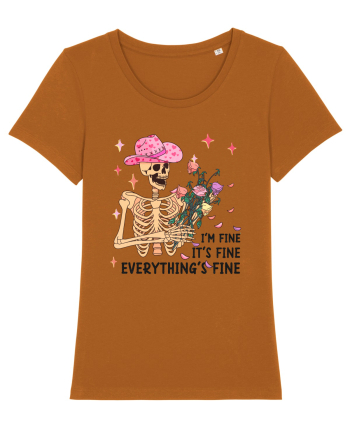 I'm Fine It's Fine Everything's Fine Roasted Orange