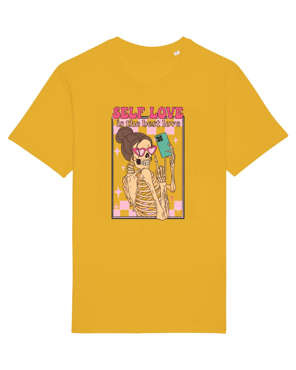 Tricou mânecă scurtă Unisex Rocker Spectra Yellow