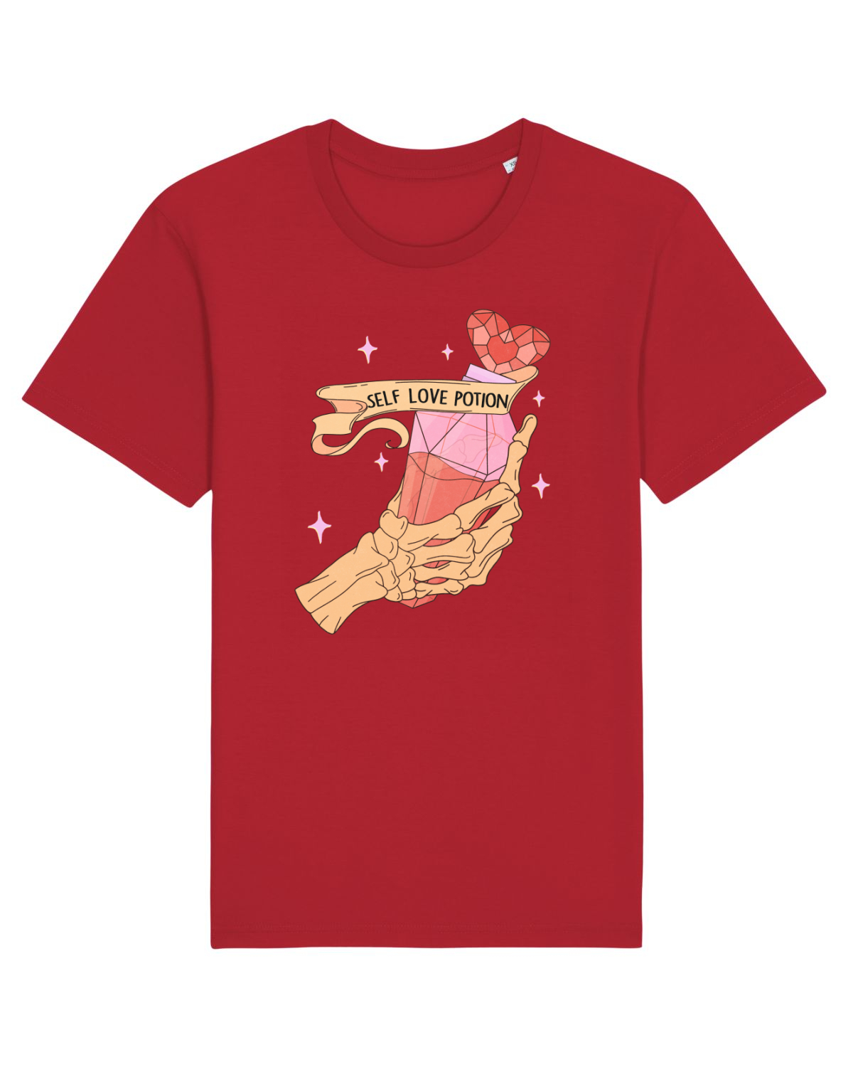 Tricou mânecă scurtă Unisex Rocker Red