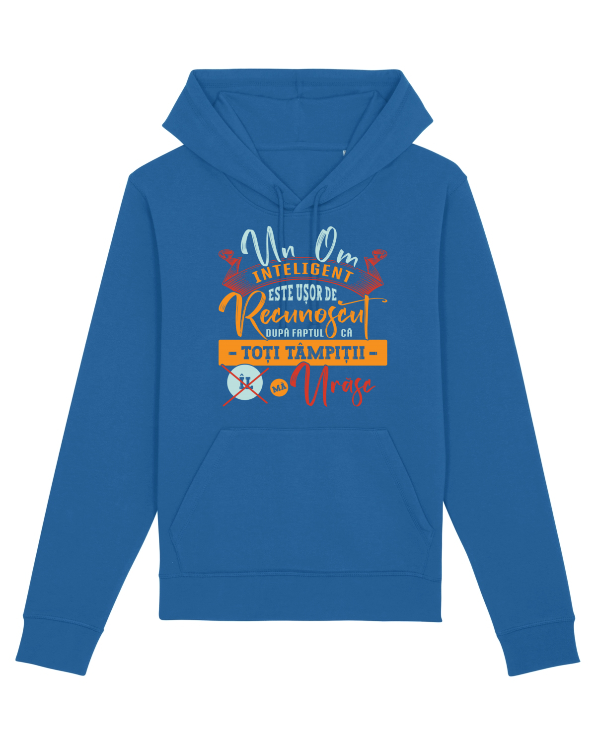 Hanorac Unisex Drummer Royal Blue