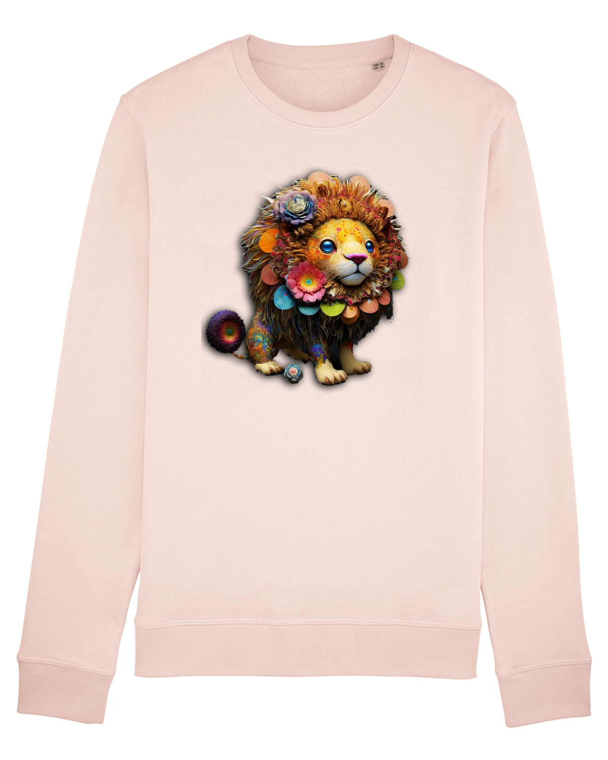 Bluză mânecă lungă Unisex Rise Candy Pink