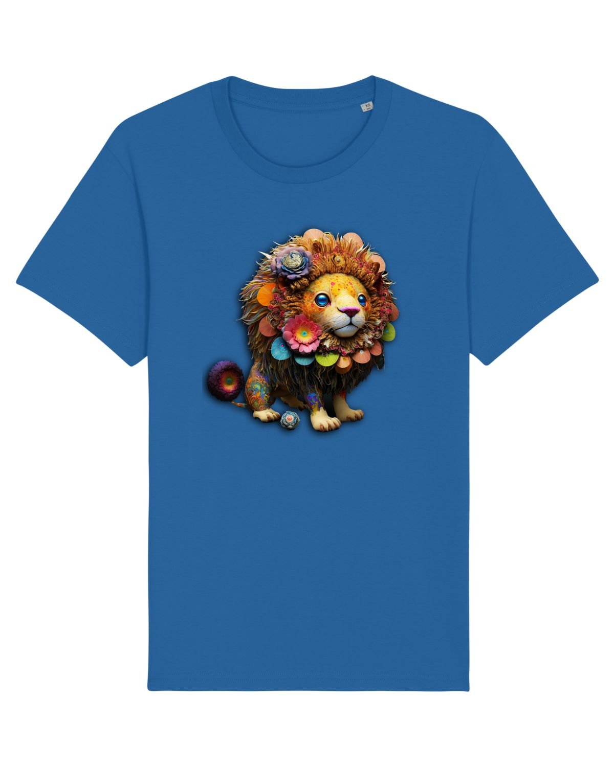 Tricou mânecă scurtă Unisex Rocker Royal Blue