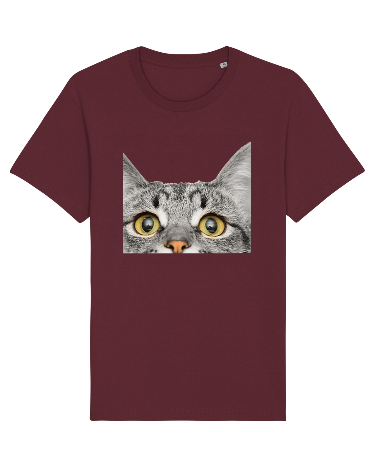 Tricou mânecă scurtă Unisex Rocker Burgundy