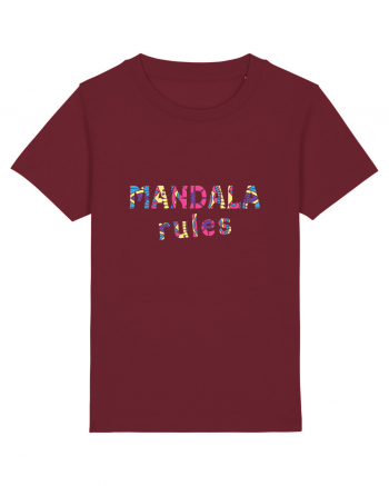 Mandala Rules Burgundy