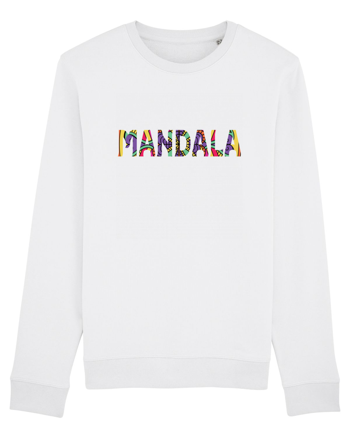 Bluză mânecă lungă Unisex Rise White