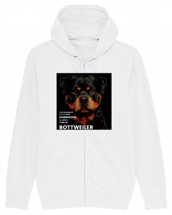 Rottweiler Mesaj White