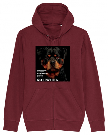 Rottweiler Mesaj Burgundy