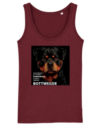 Rottweiler Mesaj Burgundy