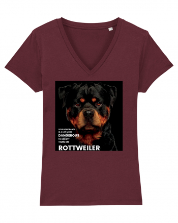 Rottweiler Mesaj Burgundy