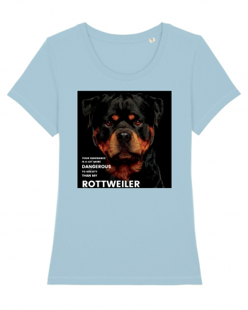 Rottweiler Mesaj Sky Blue