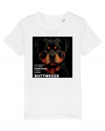 Rottweiler Mesaj Tricou mânecă scurtă  Copii Mini Creator