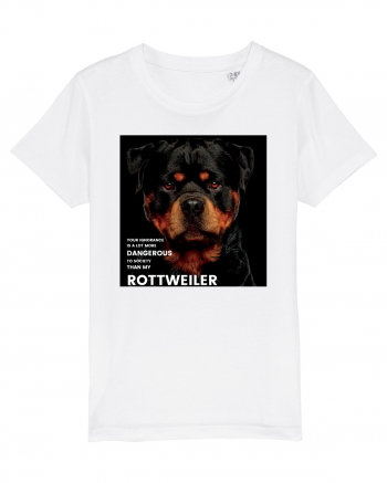 Rottweiler Mesaj White