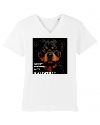 Rottweiler Mesaj White