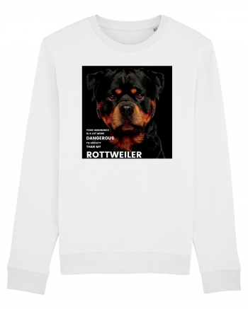 Rottweiler Mesaj White