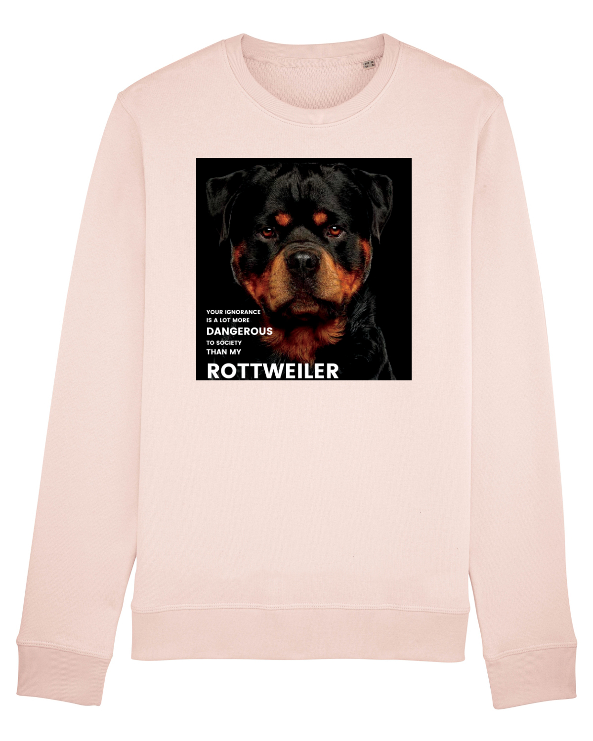 Bluză mânecă lungă Unisex Rise Candy Pink
