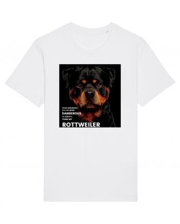 Rottweiler Mesaj White