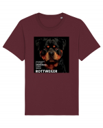 Rottweiler Mesaj Tricou mânecă scurtă Unisex Rocker