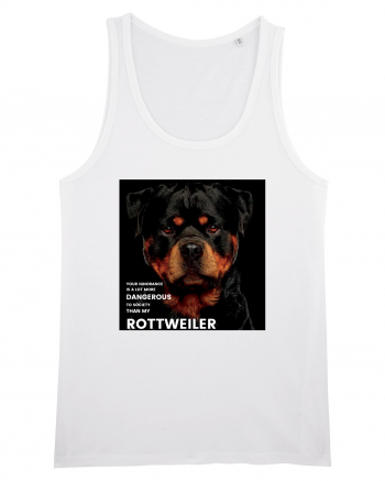 Rottweiler Mesaj White