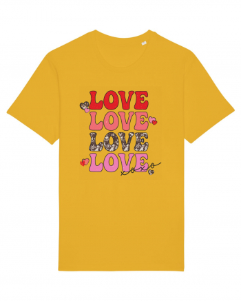 4 x Love XOXO Spectra Yellow