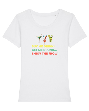 Enjoy the show White