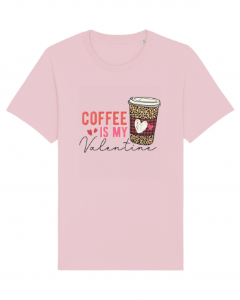 Coffee Is My Valentine Cotton Pink