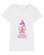 Cuter Than Cupid Tricou mânecă scurtă guler V Damă Evoker