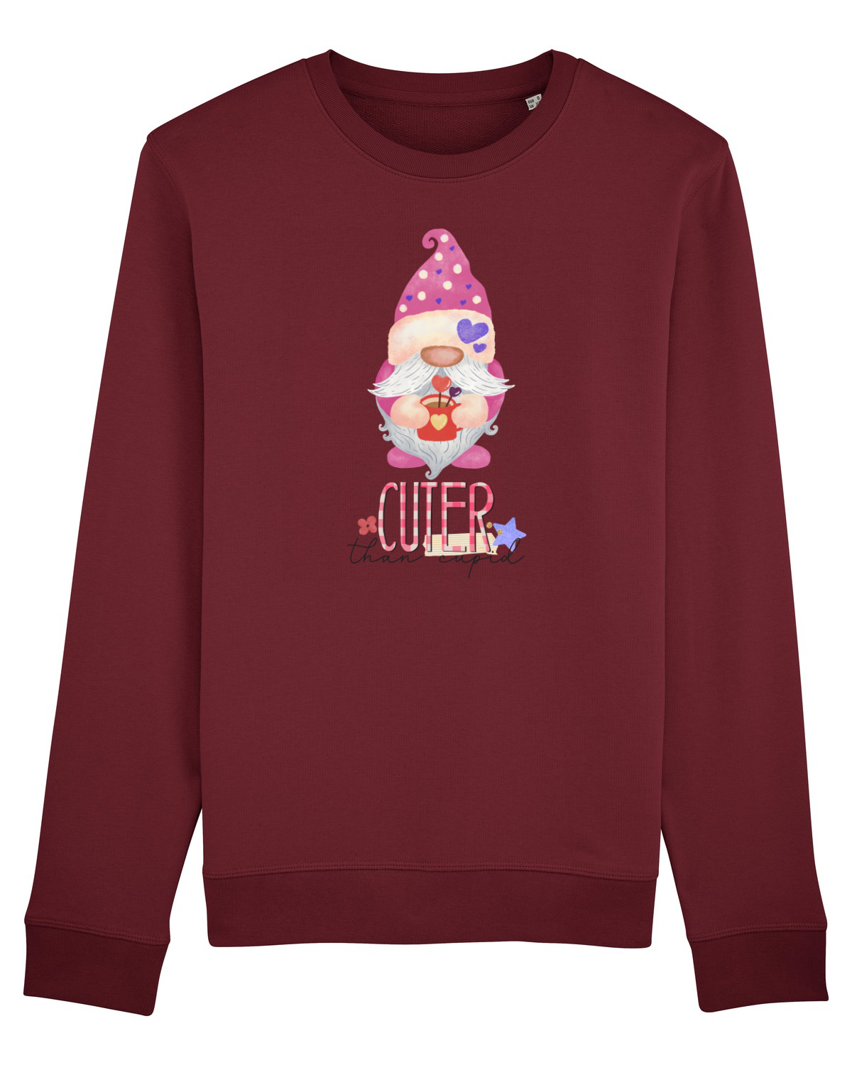 Bluză mânecă lungă Unisex Rise Burgundy