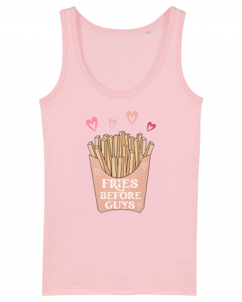 Fries Before Guys Cotton Pink