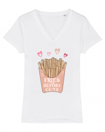 Fries Before Guys White