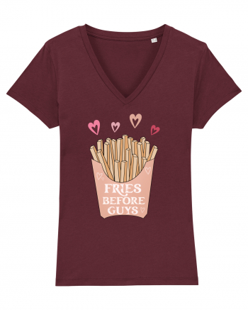 Fries Before Guys Burgundy