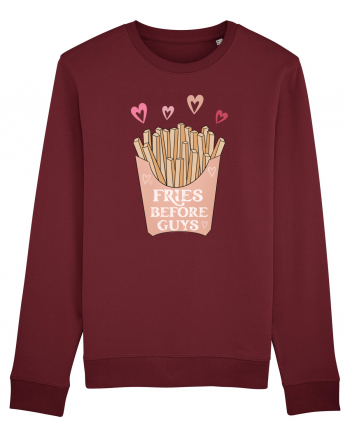 Fries Before Guys Burgundy