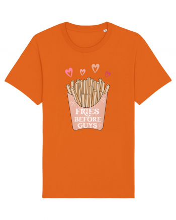 Fries Before Guys Bright Orange