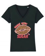 Gimme Some Sugar Tricou mânecă scurtă guler V Damă Evoker