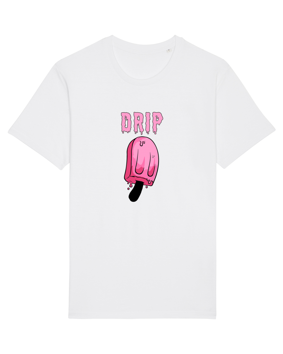 Tricou mânecă scurtă Unisex Rocker White