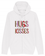 Hugs And Kisses Hanorac cu fermoar Unisex Connector