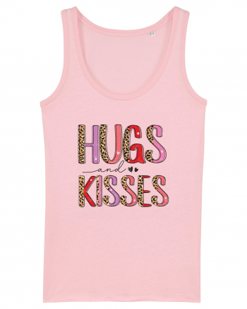 Hugs And Kisses Cotton Pink