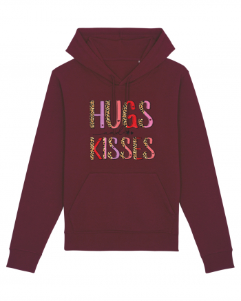 Hugs And Kisses Burgundy