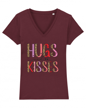 Hugs And Kisses Burgundy