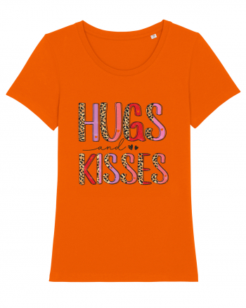 Hugs And Kisses Bright Orange